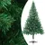 Produktbild 2 för Plastgran med LED och julgranskulor 210 cm 910 grenar  