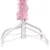 Produktbild 4 för Belyst plastgran med kulor rosa 120 cm PVC