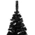 Produktbild 3 för Plastgran med LED och julgranskulor svart 180 cm PVC 