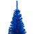 Produktbild 3 för Plastgran med LED och julgranskulor blå 120 cm PVC 