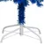 Produktbild 5 för Plastgran med LED och julgranskulor blå 240 cm PVC 