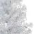 Produktbild 5 för Belyst plastgran med kulor silver 240 cm PET