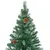 Produktbild 3 för Plastgran med LED & julgranskulor & kottar guld 180 cm