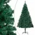 Produktbild 2 för Plastgran med LED och julgranskulor grön 120 cm PVC