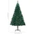 Produktbild 12 för Plastgran med LED och julgranskulor grön 120 cm PVC