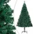 Produktbild 2 för Plastgran med LED och julgranskulor grön 210 cm PVC 