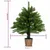 Produktbild 12 för Plastgran med LED och julgranskulor 65 cm grön