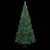 Produktbild 2 för Plastgran med LED och julgranskulor L 240 cm grön 