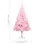 Produktbild 10 för Plastgran med LED och julgranskulor rosa 210 cm PVC 