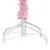 Produktbild 5 för Plastgran med LED och julgranskulor rosa 240 cm PVC