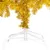 Produktbild 4 för Plastgran med LED och julgranskulor guld 180 cm PET 