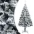 Produktbild 2 för Belyst plastgran med snö grön 300 cm PVC
