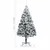 Produktbild 7 för Belyst plastgran med snö grön 300 cm PVC