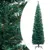 Produktbild 2 för Belyst plastgran med fot grön 210 cm PVC