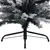 Produktbild 6 för Belyst plastgran slimmad med snö grön 150 cm PVC