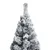 Produktbild 4 för Belyst plastgran slimmad med snö grön 180 cm PVC