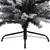 Produktbild 6 för Belyst plastgran slimmad med snö grön 180 cm PVC