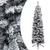 Produktbild 2 för Belyst plastgran slimmad med snö grön 210 cm PVC