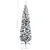 Produktbild 9 för Belyst plastgran slimmad med snö grön 240 cm PVC