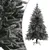 Produktbild 2 för Belyst plastgran med snö 180 cm PVC&PE