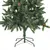 Produktbild 6 för Plastgran med LED och julgranskulor grön 210 cm