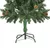 Produktbild 4 för Plastgran med LED och julgranskulor 150 cm