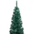 Produktbild 4 för Smal plastgran med LED och julgranskulor grön 150 cm