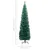 Produktbild 12 för Smal plastgran med LED och julgranskulor grön 180 cm