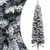 Produktbild 2 för Smal plastgran med LED och julgranskulor grön 210 cm