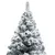 Produktbild 5 för Plastgran med LED och julgranskulor grön 150 cm PVC