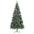Produktbild 3 för Plastgran med LED och julgranskulor och kottar 210 cm
