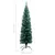 Produktbild 11 för Smal plastgran med LED och julgranskulor grön 150 cm