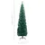 Produktbild 11 för Smal plastgran med LED och julgranskulor grön 210 cm