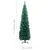 Produktbild 11 för Smal plastgran med LED och julgranskulor grön 240 cm