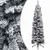 Produktbild 2 för Smal plastgran med LED och julgranskulor och snö grön 120 cm