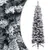 Produktbild 2 för Smal plastgran med LED och julgranskulor grön 150 cm