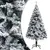Produktbild 2 för Plastgran med LED och julgranskulor grön 150 cm PVC