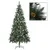 Produktbild 2 för Plastgran med LED och julgranskulor och kottar 210 cm