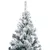 Produktbild 4 för Plastgran med LED och julgranskulor grön 180 cm PVC