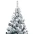 Produktbild 4 för Plastgran med LED och julgranskulor grön 210 cm PVC