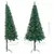 Produktbild 9 för Belyst plastgran för hörn grön 180 cm PVC