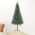 Produktbild 2 för Belyst plastgran för hörn grön 240 cm PVC