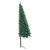 Produktbild 4 för Belyst plastgran för hörn grön 240 cm PVC