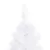 Produktbild 5 för Belyst plastgran för hörn vit 150 cm PVC