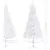 Produktbild 9 för Belyst plastgran för hörn vit 150 cm PVC