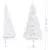 Produktbild 9 för Belyst plastgran för hörn vit 240 cm PVC