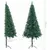 Produktbild 12 för Plastgran för hörn med LED och julgranskulor grön 150 cm PVC