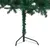Produktbild 3 för Plastgran för hörn med LED och julgranskulor grön 150 cm PVC 