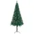 Produktbild 2 för Plastgran för hörn med LED och julgranskulor grön 120 cm PVC