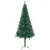 Produktbild 2 för Plastgran för hörn med LED och julgranskulor grön 180 cm PVC